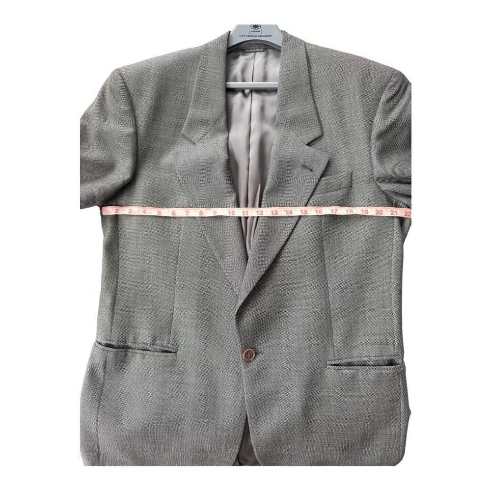 Michele D’Ambra Italian Elegant Men's Blazer in Gray - Picture 5 of 10